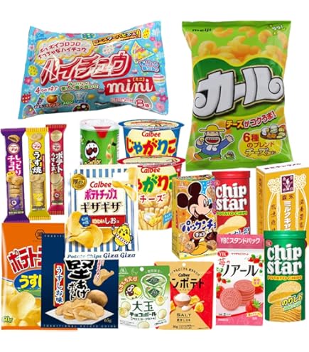 Amazon.co.jp: 人気 お菓子詰め合わせ 12種12個 ポテチ じゃがりこ